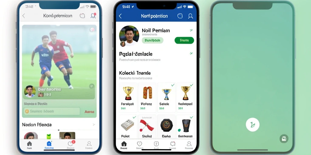 Gambar menampilkan tampilan antarmuka permainan yang menarik.