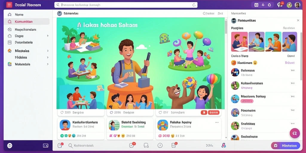 Tampilan antarmuka pengguna yang intuitif dan menarik.