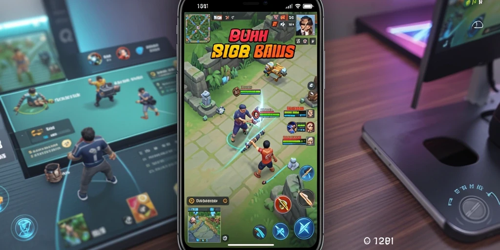 Tampilan gameplay yang dinamis dan menarik.