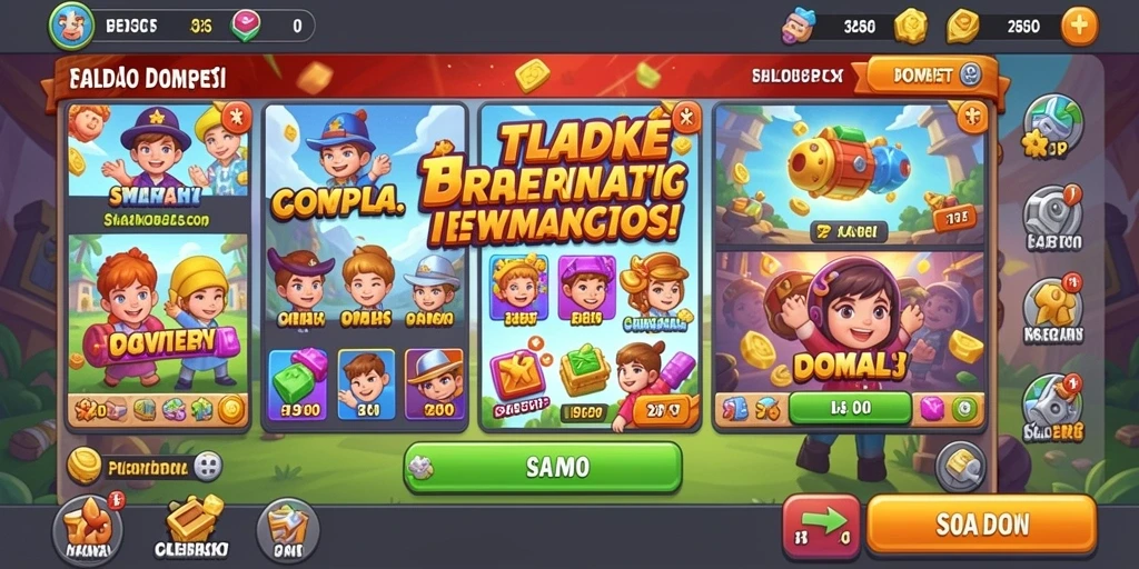 Tampilan antarmuka permainan RUBAH4D yang menarik.